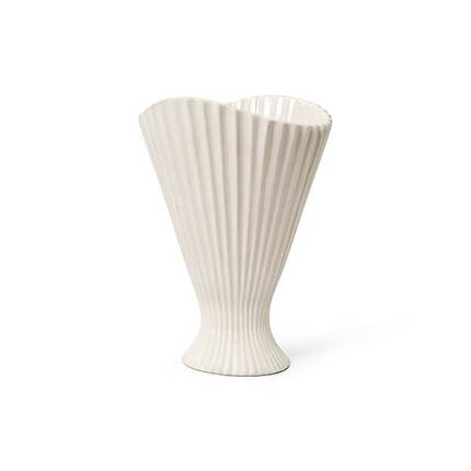 Ferm Living Fountain vase - Off white