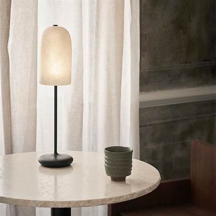 Ferm Living Gry table lamp - Black/translucent