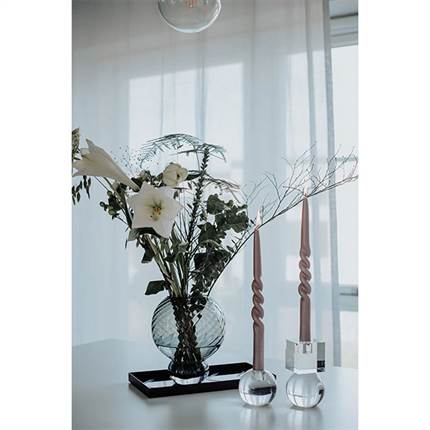 Specktrum Meadow swirl vase, small - Grey