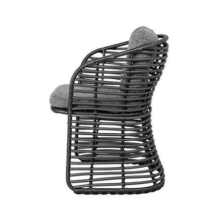 Cane-line Basket stol - Graphite stel 