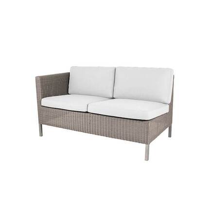 Cane-line Connect 2-pers. havesofa - taupe, højre modul