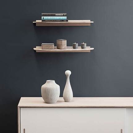 Andersen Furniture Shelf 3 Hylde - Eg - 78,5 x 22 cm