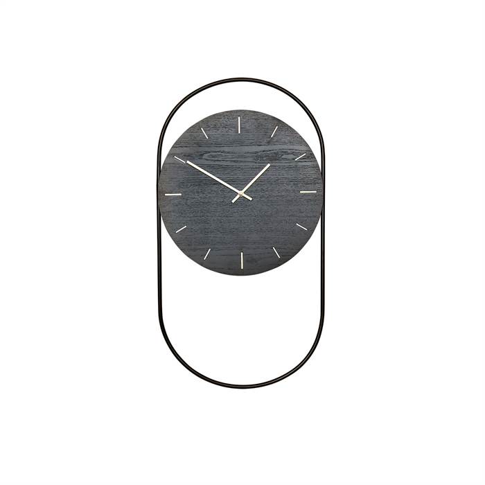 Andersen Furniture A-Wall Clock - Sort malet 
