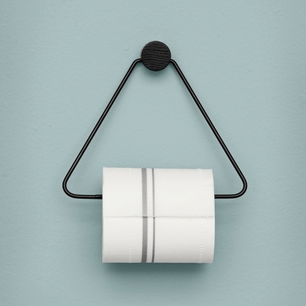Ferm Living toiletpapirsholder - sort