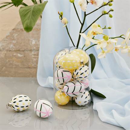 Holmegaard Souvenir Easter påskeophæng h 7,5 cm frugt