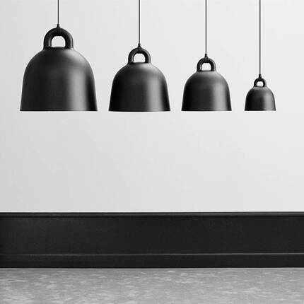 Normann Copenhagen - Bell lamp x-small - black