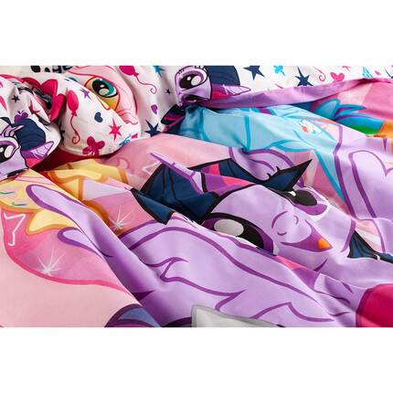 My Little Pony sengesæt - Økologisk bomuld - 140 x 200 cm